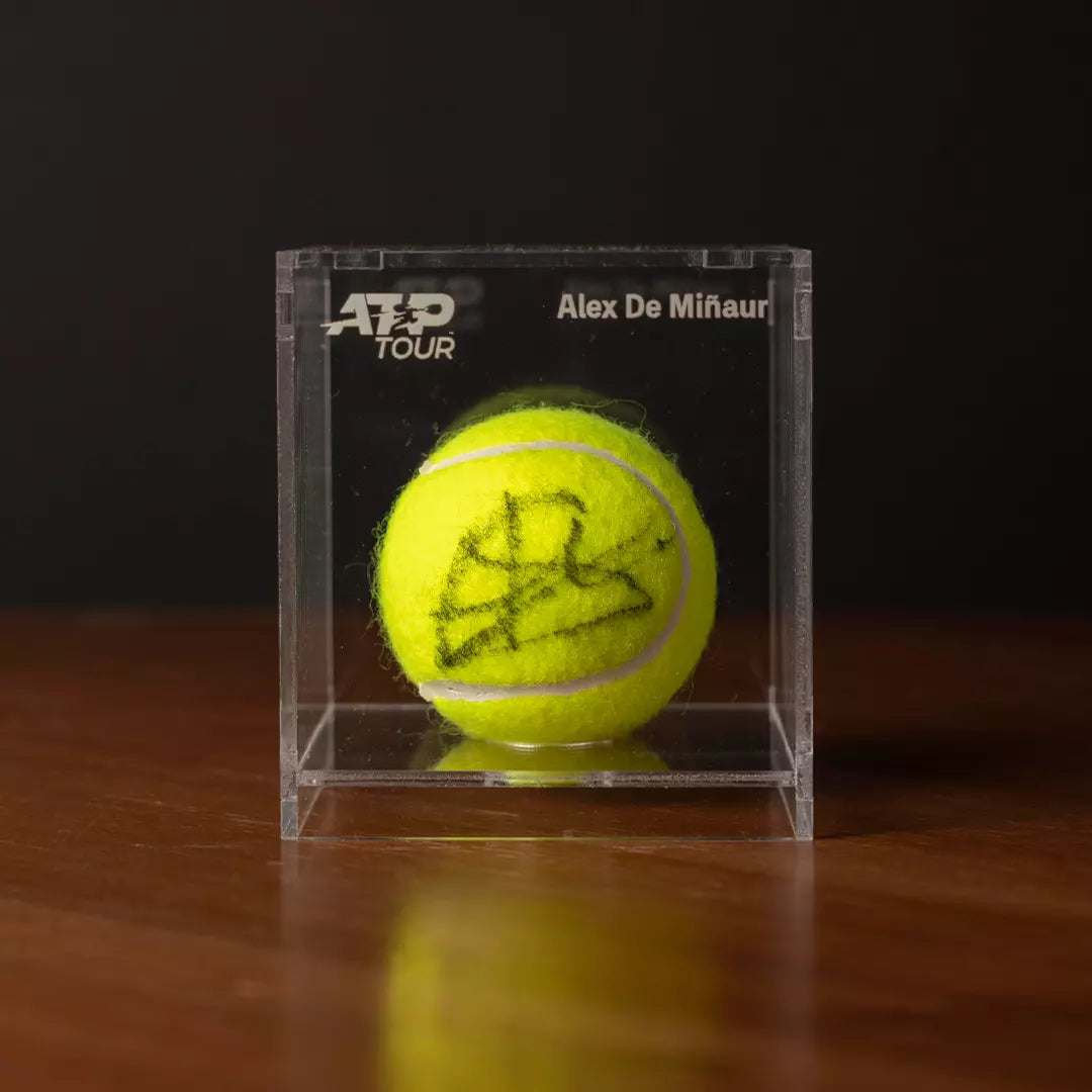 Pelota Firmada - Álex de Miñaur